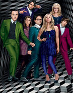 The Big Bang Theory Season 6 Poster Textless