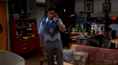 Raj's father tells him that he's moving out.