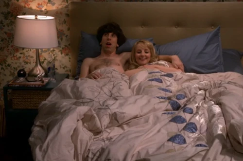 After a great loving session.