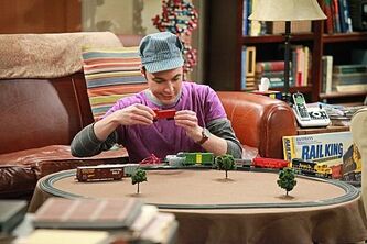 Sheldon and trains