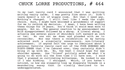 Chuck Lorre Productions, #464