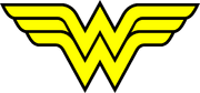 Wonder Woman Yellow Outlined