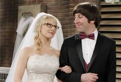 Howard and Bernadette's wedding.