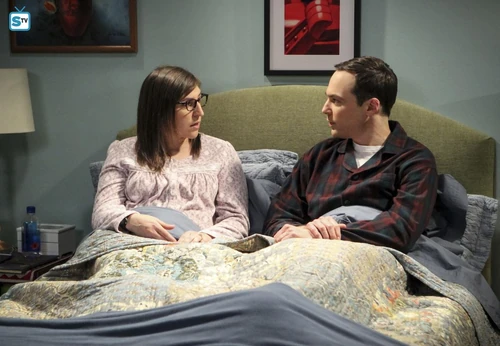 Sheldon is worried about Amy at her bachelorette party.