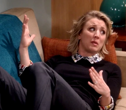 Penny talking about Sheldon.