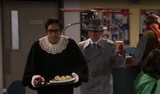 Raj as Supreme Court Justice.