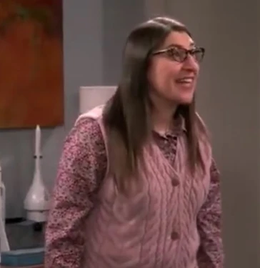 Amy excited about Sheldon playing with kids.