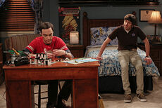 Howard helping Sheldon through what he saw.