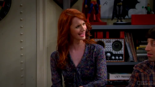 Sure she can look at the freckles on Sheldon's butt.