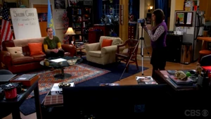 Filming the "last episode."