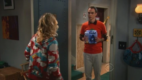 Sheldon has Star Wars sheets to return.