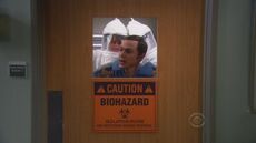 Sheldon trapped.