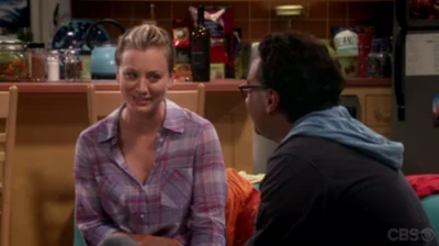 Getting cheesy, Leonard.