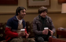 The guys spot their one fan.