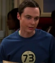 Sheldon wearing a 73 shirt at .