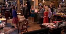 Sheldon apologizing for running away.