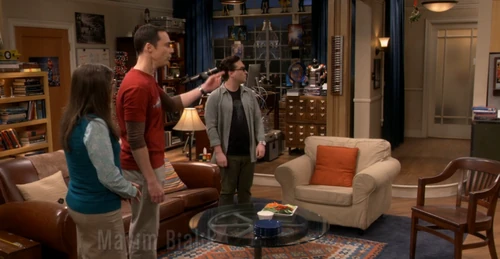 You still have mistletoe up there.