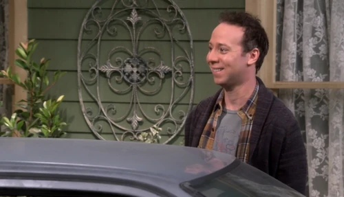 Stuart getting ready to leave.