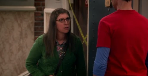 Amy is very peeved at Sheldon's broadcast.