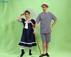 One of Sheldon and Amy's tapings without the background special effects.