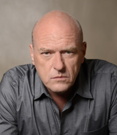 Dina's dad is played by dean norris. The same actor as hank in