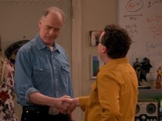 Nice grip, Leonard.