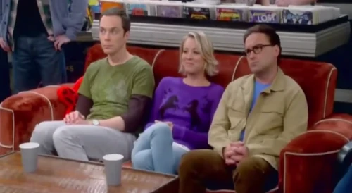 Listening to Raj and Howard's band.