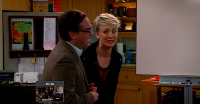 Penny after mentioning she used Sheldon's toothbrush.