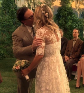Wedding kiss.