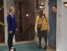 Both girls mad at Sheldon.