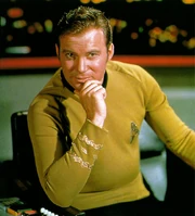  as Captain , Leonard's favorite character in Star Trek.