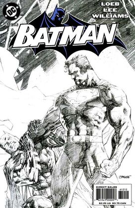 Batman 612 2nd Printing Sketch Variant