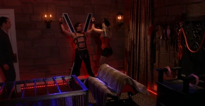 Lenny's sex dungeon.