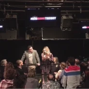 Kaley and Jim's final thanking of the studio audience - season 9.