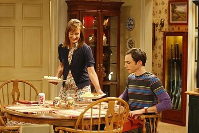 Mary prepares Sheldon's favourite toast.