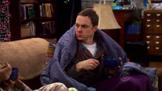 Sheldon and Penny are both sick.