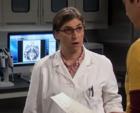 Shocked by Sheldon's baby suggestion.