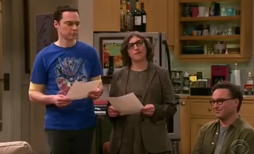 Penny drinking in the shower.