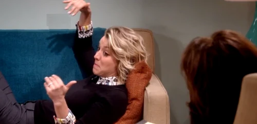 Penny explaining her life problems.