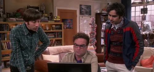 Skyping with Sheldon's brother George.