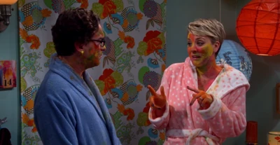 We'll tell Sheldon that William Shatner painted it.