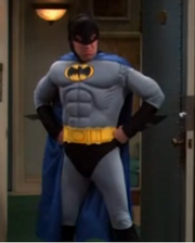 Howard as Batman
