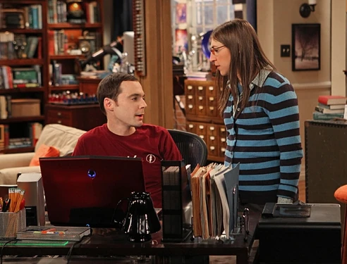 Sheldon and Amy.