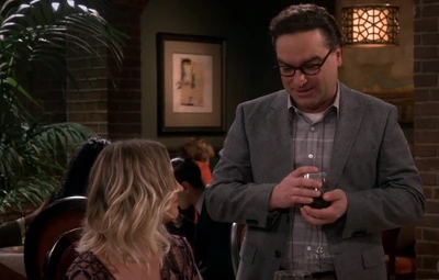 Leonard toasts Penny thanking her for a wonderful year of marriage, and for saying yes when he asked her to marry him.