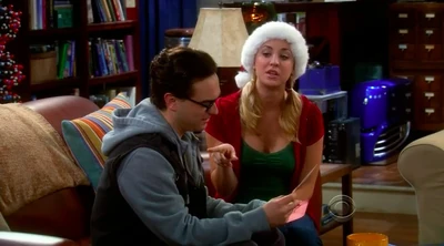 Penny gives Leonard motorcycle lessons.