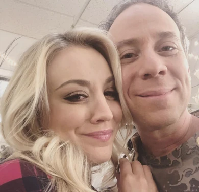 Kaley and Kevin - last episode taping.