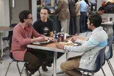 Leonard, Sheldon and Raj.