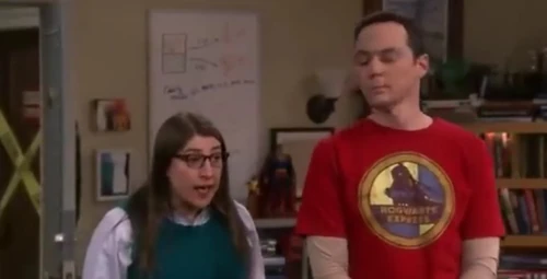 Amy insists they don't wear superhero costumes every day in SD.