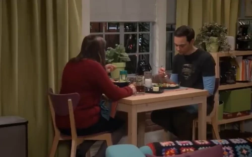 Dinner at the Coopers.