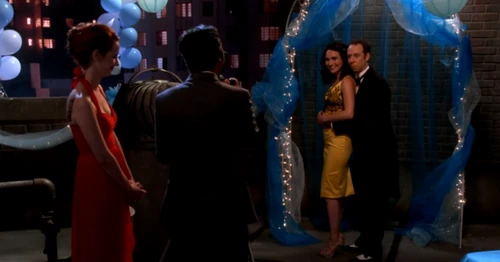 Taking Stuart and Jeanie's portrait.